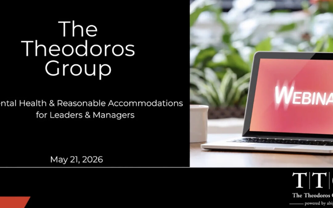 Mental Health & Reasonable Accommodations for Leaders & Managers